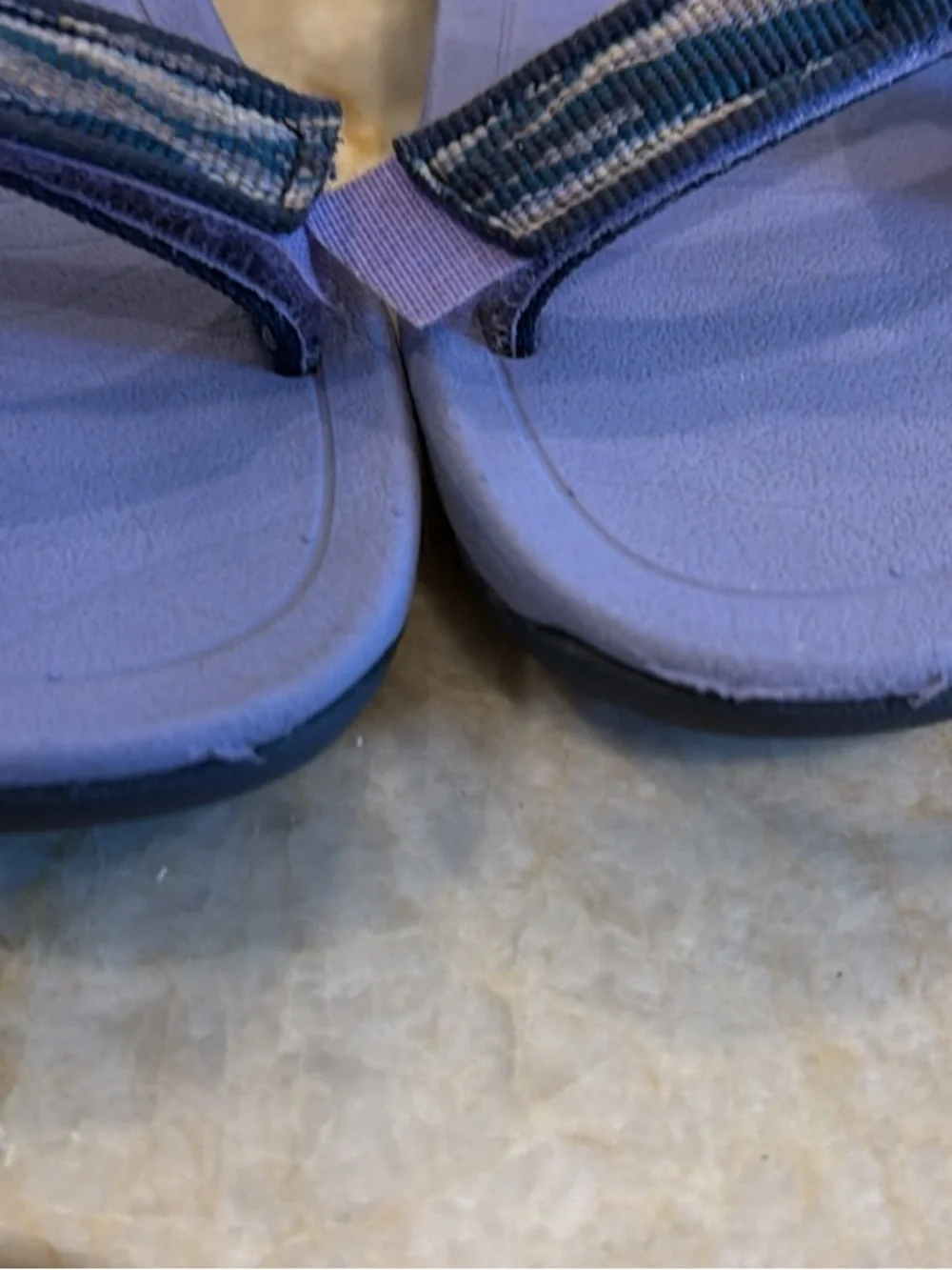Girls purple Tevas